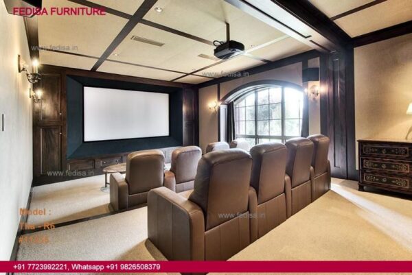 Home Theater Design Living Room Home Theater Setup Interior Decoration Course White Villa Design