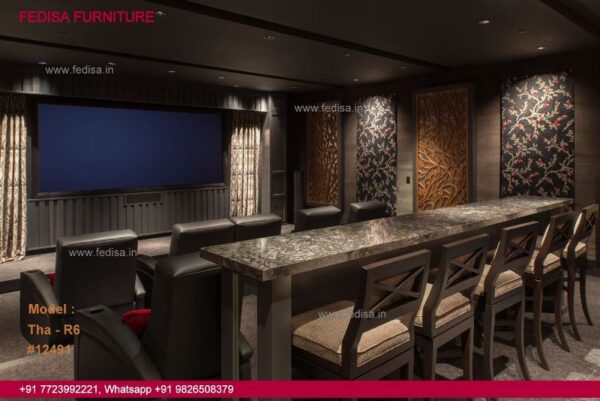 Home Theater Design Home Theater With Bar Design Top Interior Design Affordable Interior Design