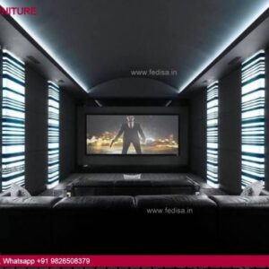 Home Theater Design Home Theater False Ceiling Design Transitional Interior Design Double Storey House Design