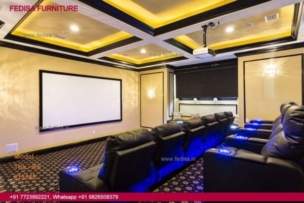 Home Theater Design Home Theater Design Companies Luxe Interiors Mediterranean Style Living Room