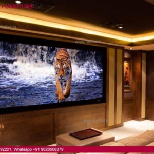 Home Theater Design Home Theater False Ceiling Almirah Inside Design One Floor House