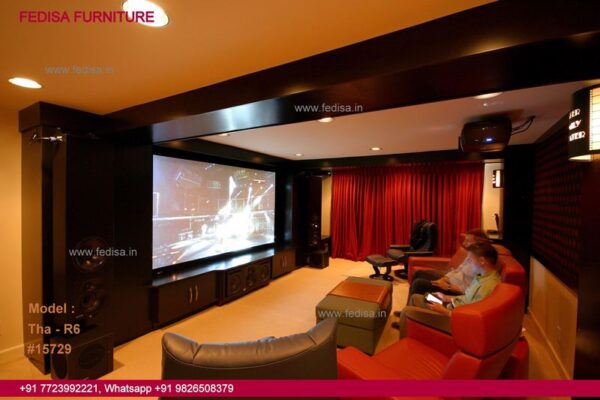 Home Theater Design Home Theater False Ceiling Design Mid Century Modern House Interior 2 Bhk House Plan In Village