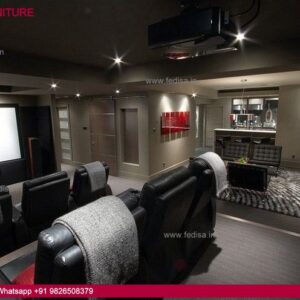 Home Theater Design Customized Home Theater Modular Interior Design 1000 Sq Feet House Plan