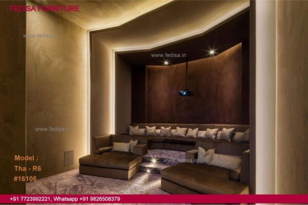 Home Theater Design Customized Home Theater Small House Interior Design Living Room Open Floor Plan Farmhouse