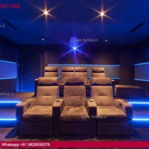 Home Theater Design Movie Room Set Up Contemporary Interior Small Two Storey House