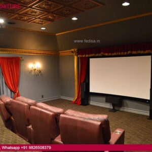 Home Theater Design Theater Room Interior Design Warm Interior Design 16×28 Cabin Floor Plan