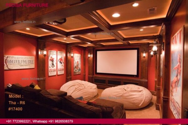 Home Theater Design Small Movie Theater Design Professional Interior Designer Anusara Luxury Villas