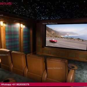 Home Theater Design Custom Theater Design 4 Bhk Flat Interior Design Low Budget Hedonia Luxury Villas