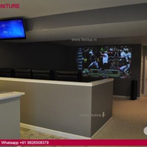 Home Theater Design Home Theater Room Interior Design Decor Interiors Blue House Exterior