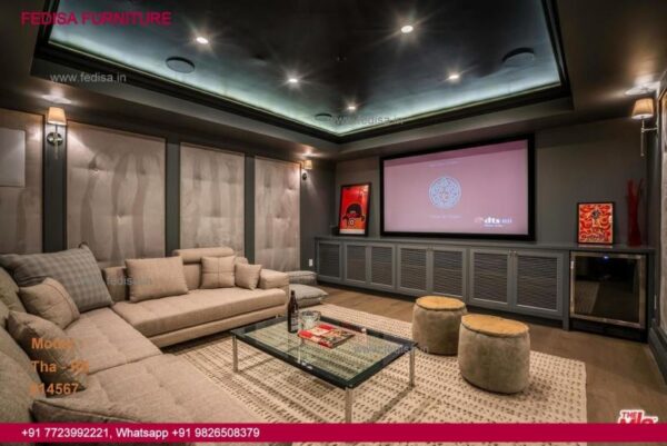Home Theater Design Custom Home Cinema Installation Japandi Living Room Stone And Siding House