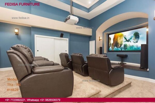 Home Theater Design Small Theater Room Design Modern Classic Interior Design Navy Blue House Paint