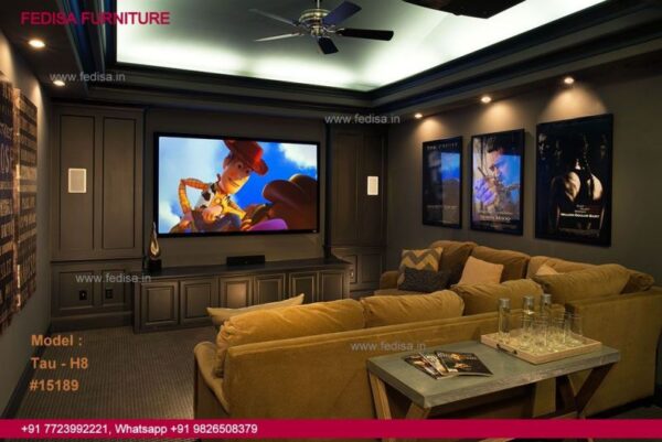 Home Theater Design Theater Ceiling Design Low Budget Interior Design Mirrored Bedside Table