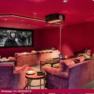 Home Theater Design Movie Theater Room Design Gray House Interior Single Bed With Trundle