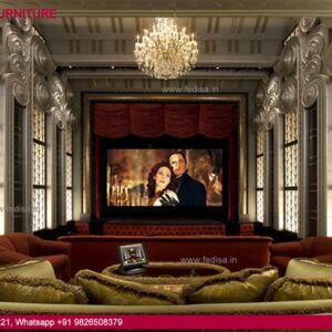 Home Theater Design Small Theater Room Design Green Color Wall Paint Design Bed And Mattress Set