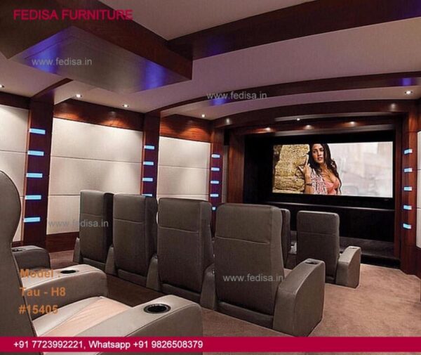 Home Theater Design Movie Room Set Up Modern Country Interior Design Folding Double Bed
