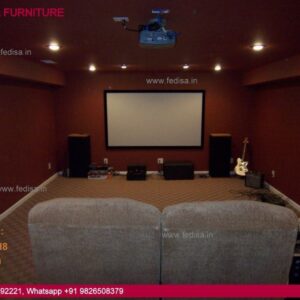 Home Theater Design Movie Theater Lighting Design Cozy Minimalist Living Room King Bed Platform
