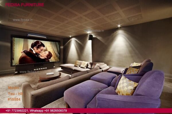 Home Theater Design Luxury Home Theater Design Modern Apartment Interior 2 Drawer Bedside Table
