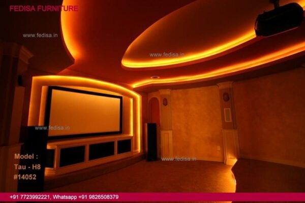 Home Theater Design Home Theater False Ceiling Design House Design 2026 Bed Nightstand