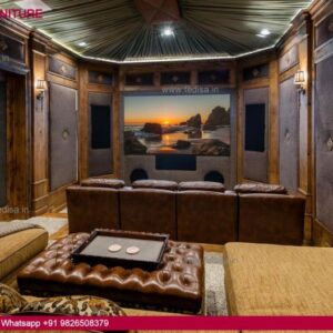 Home Theater Design Home Theater Modern Design House Interior Decoration Built In Headboard