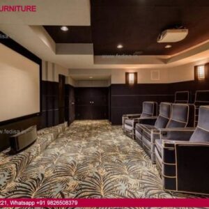 Home Theater Design Custom Theater Design Beautiful House Interior Modern Single Bed