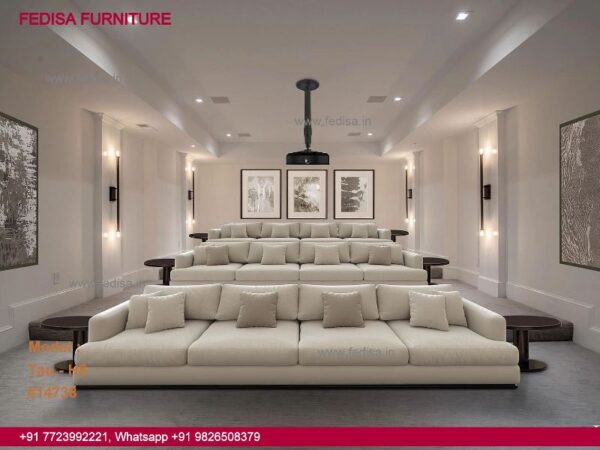 Home Theater Design Mini Theater Design Urban Interior Solid Wood King Bed