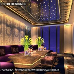 Interior Design Interior All Black Interior House 200 Gaj Villa Design
