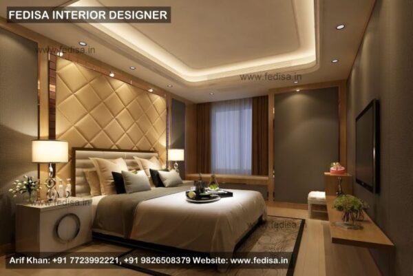 Home Designer Bedroom Interior Design Green Color Wall Paint Design Modern House Plans