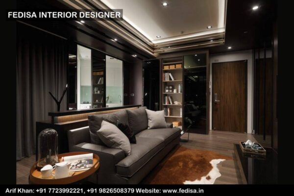 Home Designer Minimalist Living Room Eclectic Decor Four Bedroom Bungalow Plan