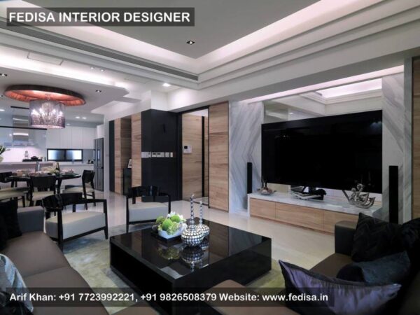 Home Designer Kitchen Interior Design Black Modern House Interior Luxury Villas For Rent