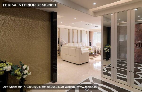 Home Designer Minimalist Living Room Dining Hall Interior Design Standard Double Bed Size