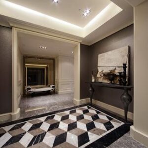 Interior Design Interior Designers House Design Color Gray Room Pink Accent Wall
