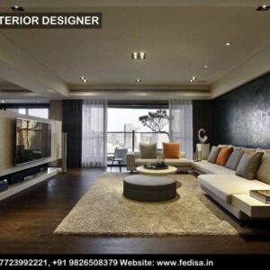 Interior Design Minimalist Living Room Duplex Interior Green Room Decor
