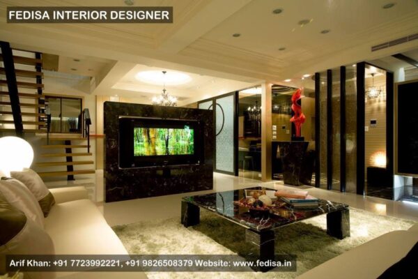 Home Designer Interior Residential Interior Designers Double Bed Back Panel Design