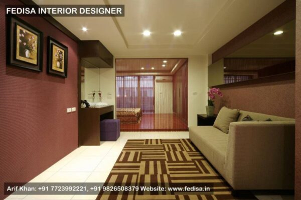 Interior Design Scandinavian Interior Design Duplex House Interior Wooden Bed Headboard Design