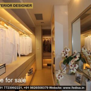 Home Designer Interior Modern Minimalist Living Room White Bed Frame