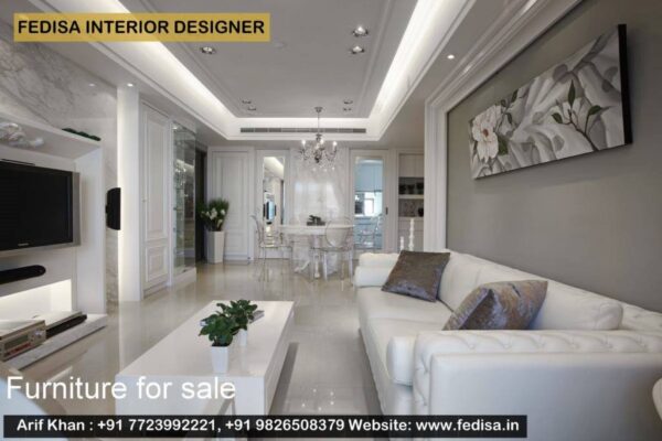 Home Designer Modern Interior Design Chic Interior Design Light Blue Sofa
