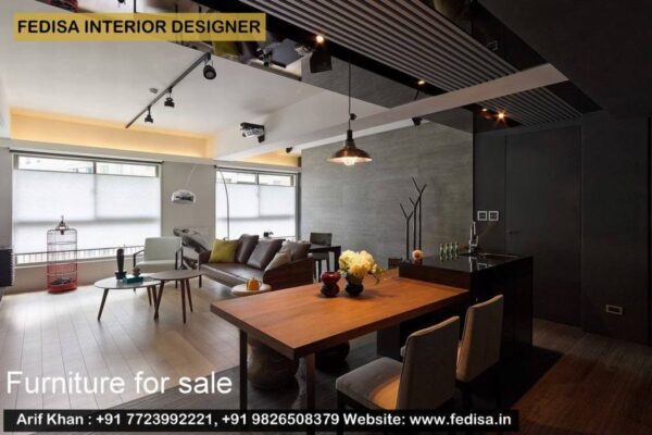 Home Designer Interior Designers Minimalist House Interior Design White Wooden Side Table