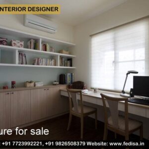 Home Designer Minimalist Living Room Dining Room Interior White Chair With Ottoman