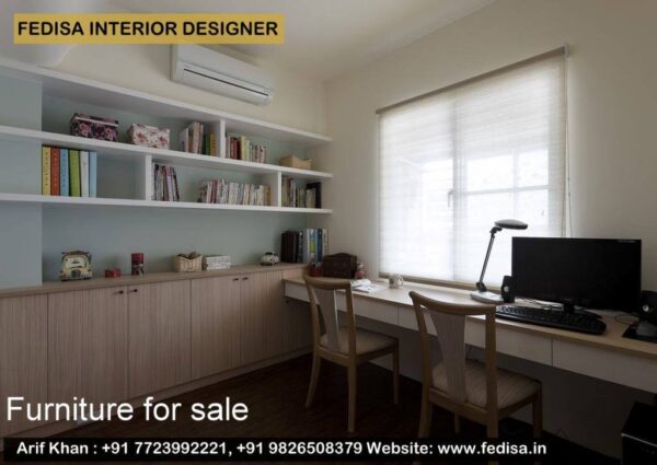 Home Designer Minimalist Living Room Dining Room Interior White Chair With Ottoman